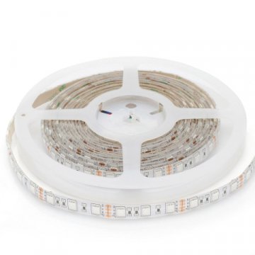Светодиодная влагозащищенная лента Apeyron 14,4W/m 60LED/m 5050SMD разноцветная 5M 12BL