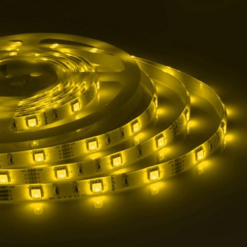 Светодиодная влагозащищенная лента Apeyron 7,2W/m 30LED/m 3528SMD разноцветная 5M 10-03