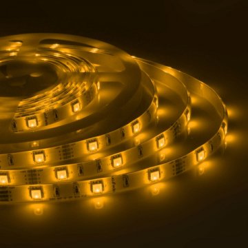 Светодиодная влагозащищенная лента Apeyron 7,2W/m 30LED/m 3528SMD разноцветная 5M 10-03