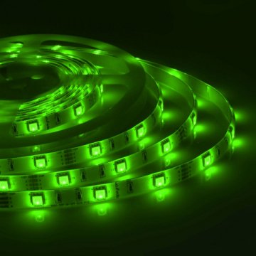 Светодиодная влагозащищенная лента Apeyron 7,2W/m 30LED/m 3528SMD разноцветная 5M 10-03