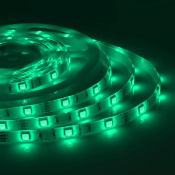 Светодиодная влагозащищенная лента Apeyron 7,2W/m 30LED/m 3528SMD разноцветная 5M 10-03