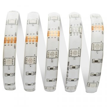 Светодиодная влагозащищенная лента Apeyron 7,2W/m 30LED/m 5050SMD разноцветная 5M 00-41