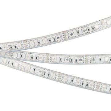 Светодиодная влагозащищенная лента Arlight 14,4W/m 60LED/m 5060SMD разноцветный 5M 029599(2)