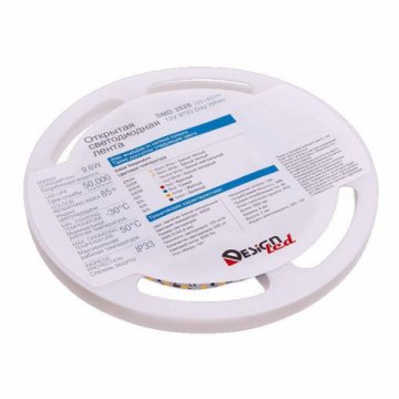 Светодиодная влагозащищенная лента DesignLed 9,6W/m 120LED/m 3528SMD нейтральный белый 5M 001132