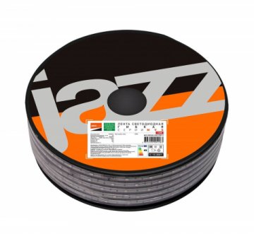 Светодиодная влагозащищенная лента Jazzway 3,8W/m 60Led/m 2835SMD зеленый 100M 5004283A