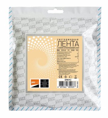 Светодиодная влагозащищенная лента Jazzway 6W/m 60Led/m 2835SMD теплый белый 5M 2859037