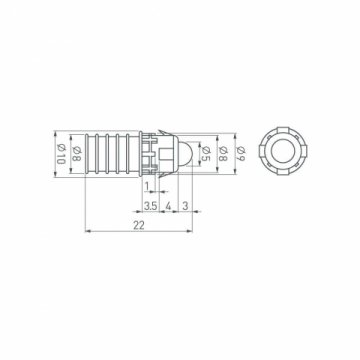 Светодиодный модуль Arlight ARL-D9 5V Blue 023410