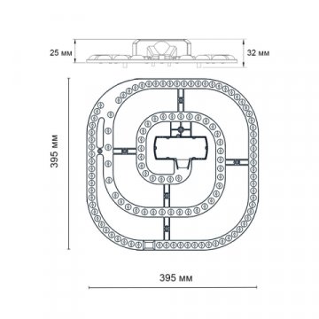 Светодиодный модуль Novotech Klark 357770