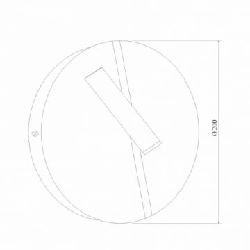 Светодиодный спот Elektrostandard Drom LED 40105/LED чёрный/чёрный жемчуг a055362