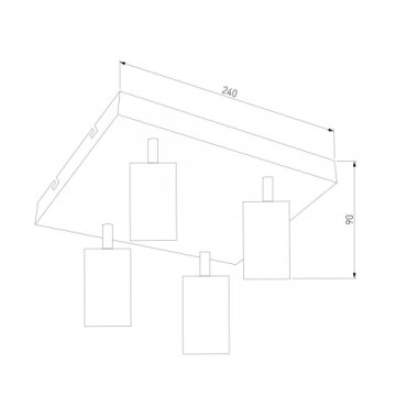Светодиодный спот Eurosvet Fleur 20066/4 Led