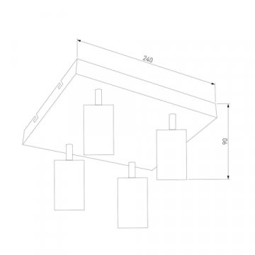 Светодиодный спот Eurosvet Fleur 20066/4 Led