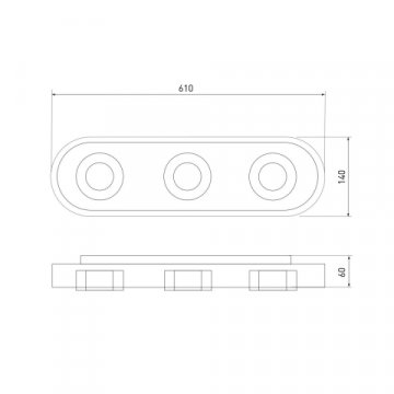 Светодиодный спот Eurosvet Slam 20123/3 LED белый