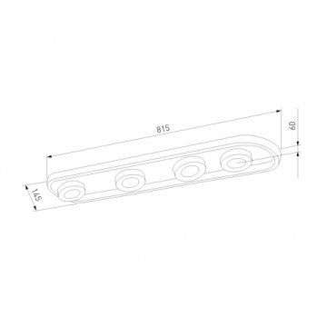 Светодиодный спот Eurosvet Slam 20123/4 LED белый