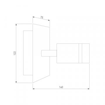 Светодиодный спот Eurosvet Stalk 20064/1 LED хром