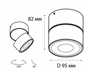 Светодиодный спот Italline IT02-011 3000K black