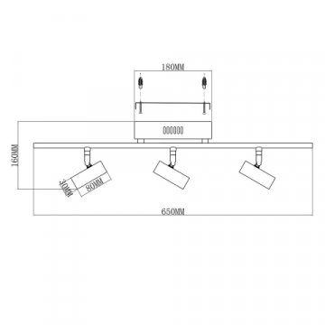 Светодиодный спот Moderli Right V5042-3WL
