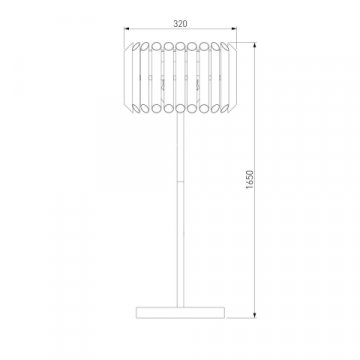 Торшер Bogates Castellie 01107/4