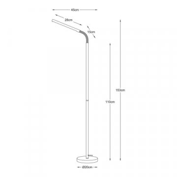 Торшер Lucide Gilly 36712/05/31