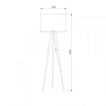 Торшер TK Lighting 5284 Tokyo