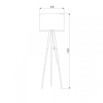 Торшер TK Lighting 5569 Juta