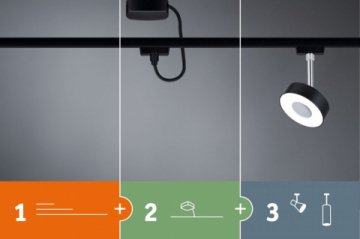 Трековый светильник Paulmann URail 96925