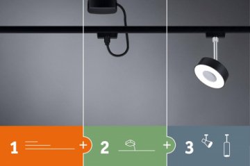 Трековый светильник Paulmann URail DecoSystems 96913