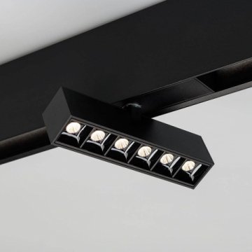 Трековый светодиодный светильник для магнитного шинопровода Arlight Mag-Laser-Fold-45-S160-6W Warm3000 026970