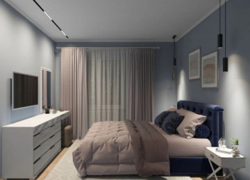 Трековый светодиодный светильник Denkirs DK8004-BK