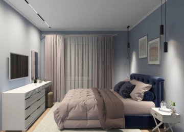 Трековый светодиодный светильник Denkirs DK8005-BK