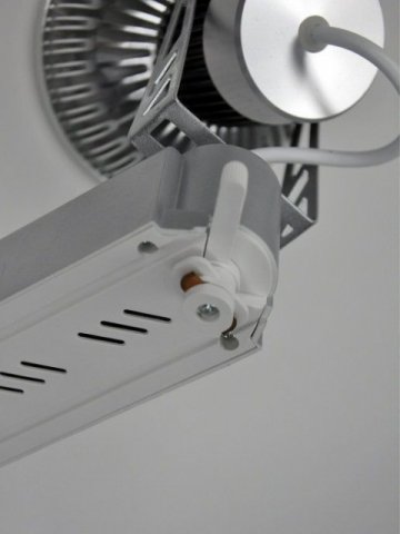 Трековый светодиодный светильник Elvan ST-01-15x1W-WH