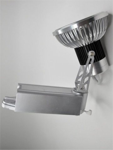 Трековый светодиодный светильник Elvan ST-01-15x1W-WH