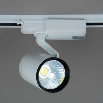 Трековый светодиодный светильник Elvan ST-01-18W-NH-Wh