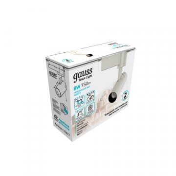 Трековый светодиодный светильник Gauss Track Light Led TR077