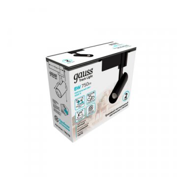 Трековый светодиодный светильник Gauss Track Light Led TR078