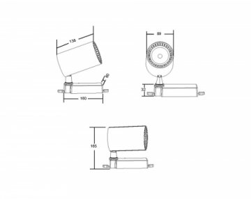 Трековый светодиодный светильник Maytoni Vuoro TR029-3-30W4K-W