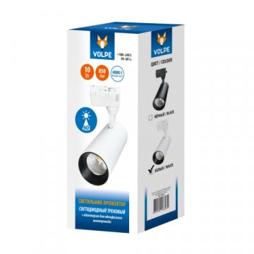 Трековый светодиодный светильник Volpe ULB-Q277 10W/4000К WHITE UL-00008045
