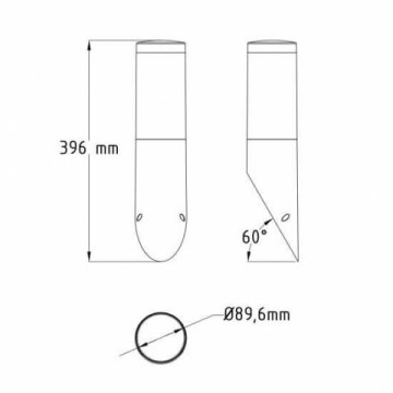 Уличный настенный светильник Horoz Орхидея 400-001-123 HRZ00002616