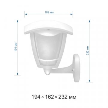 Уличный настенный светодиодный светильник Apeyron Дели 11-176