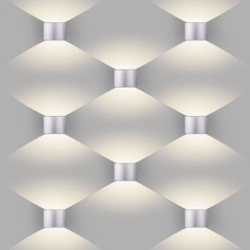 Уличный настенный светодиодный светильник Elektrostandard 1518 Techno LED BLADE алюминий a051741