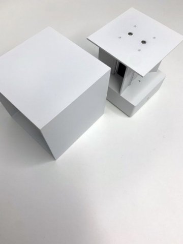 Уличный настенный светодиодный светильник Elvan BR-310-6W-WW-Wh