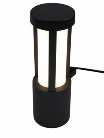 Уличный настенный светодиодный светильник Elvan PJ-1507/1-11.5W-WW-Gr