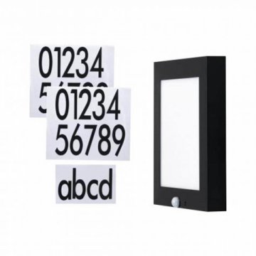 Уличный настенный светодиодный светильник Paulmann Panel Bewegungsm 94254