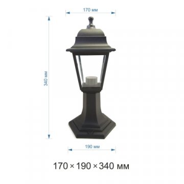 Уличный светильник Apeyron Оскар 11-12чер