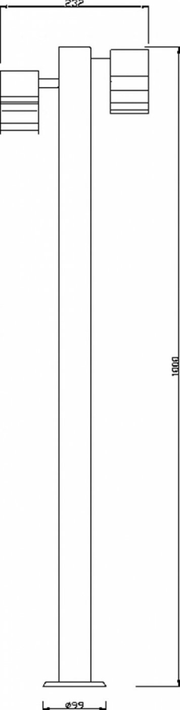 Уличный светильник Deko-Light Zilly II 733063