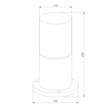 Уличный светильник Elektrostandard Roil 35125/S a055632