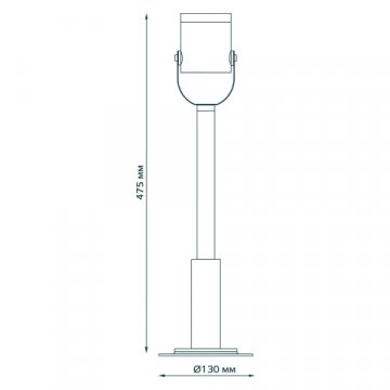 Уличный светильник Gauss Sonata GD154