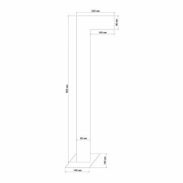 Уличный светильник Runden Тор II V10191
