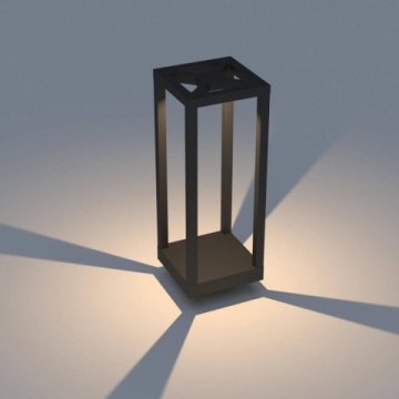 Уличный светодиодный светильник Arlight LGD-Path-Cub-H500B-12W Warm White 021800