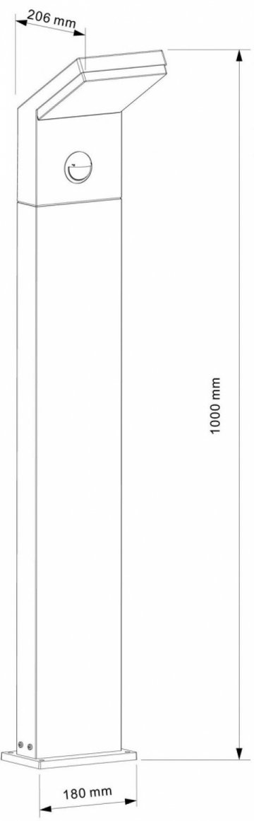 Уличный светодиодный светильник Deko-Light Tucanae Motion 733068