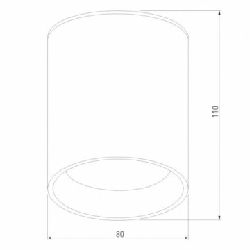 Уличный светодиодный светильник Elektrostandard Light Led 35130/H черный a056229